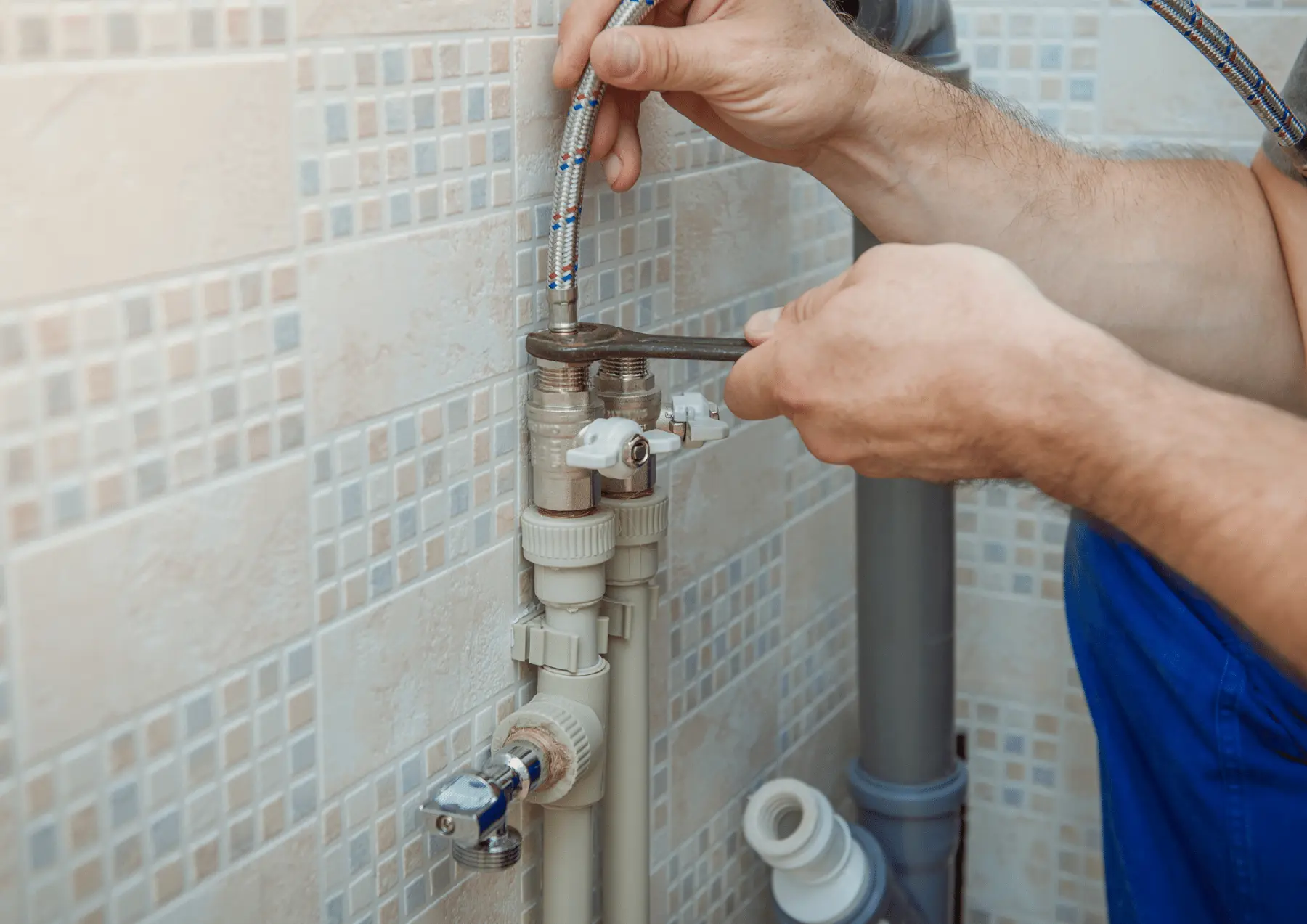 Replacing faucet in trade pro plumbing